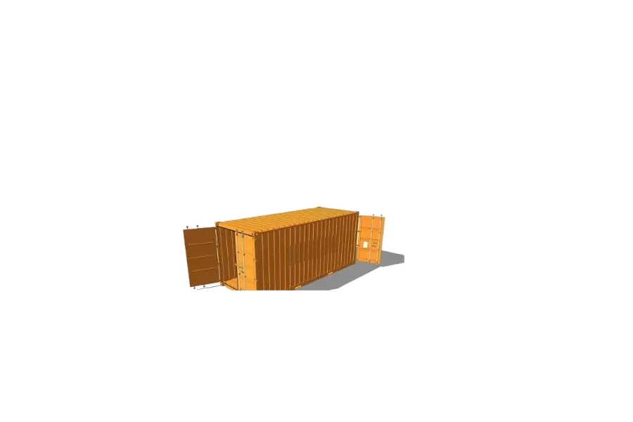 20' DC Double Door Konteyner