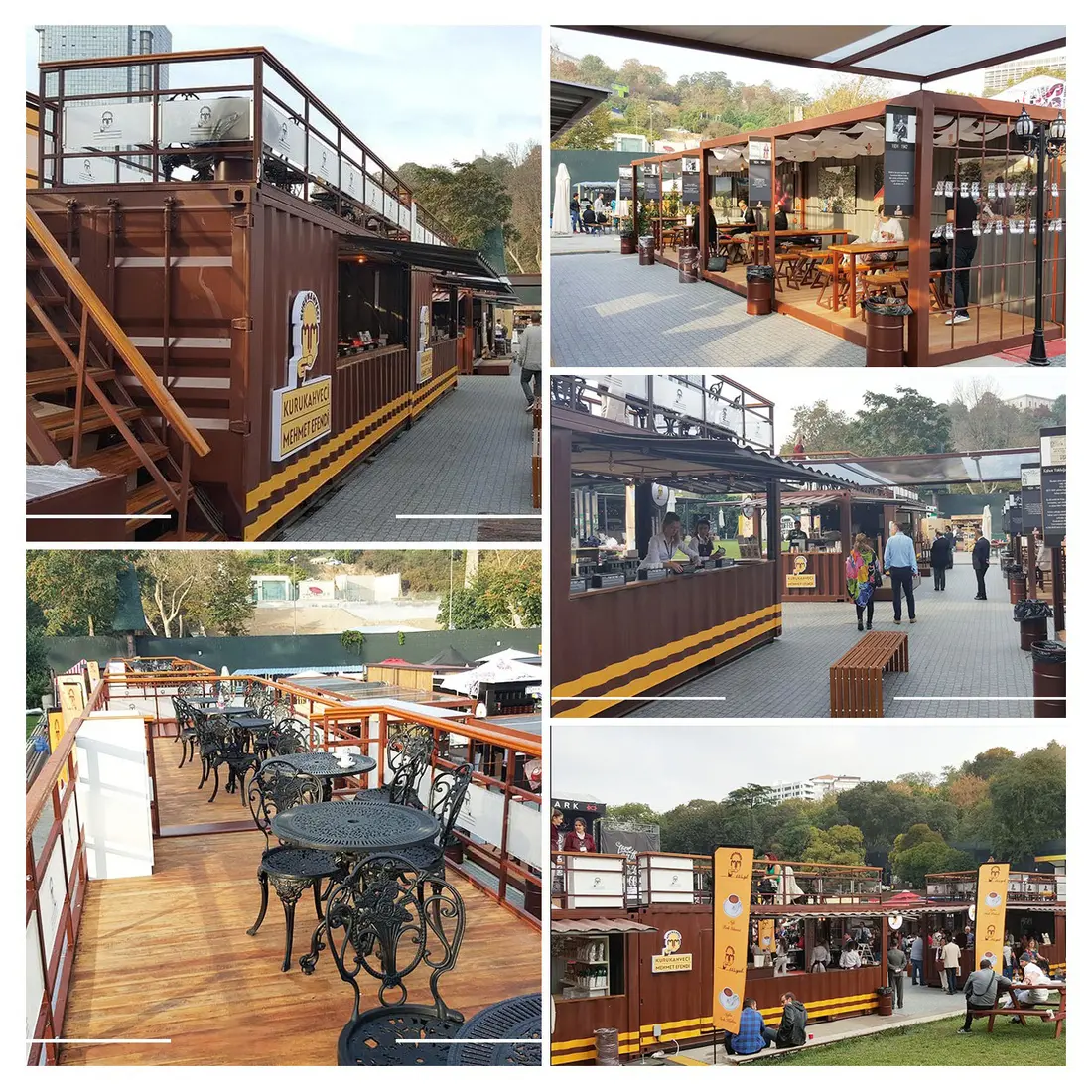 Kurukahveci Mehmet Efendi Festival Kafe Konteyneri